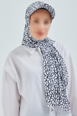 GIRAFFE PRINT - White & Black - MADE IN TURKEY