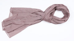 CRUSH ZARI CHIFFON - MAUVE