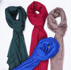 CRUSH ZARI CHIFFON - DEEP BERRY