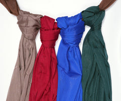 CRUSH ZARI CHIFFON - DEEP BERRY