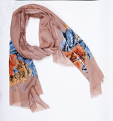 Printed Blush Pink Full Border - Made in Türkiye