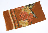 Printed Autumn Spice Grace Scarf - Made in Türkiye