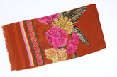 Printed Rustic Sunset Grace Scarf - Made in Türkiye