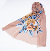 Printed Blush Pink Half of Border - Made in Türkiye