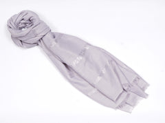 Chanel Embossed Jacquard Scarf - Pale Lavender