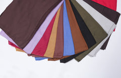 Original Plain Lawn Deep Red - Made in Türkiye