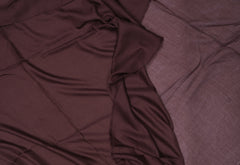 Original Plain Lawn Deep Chocolate Brown - Made in Türkiye