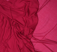 Original Plain Lawn Deep Red - Made in Türkiye