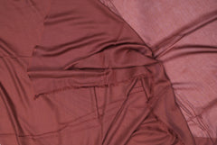 Original Plain Lawn Rust Brown - Made in Türkiye