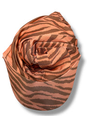 ZEBRA PRINT - Copper and Clay - MADE IN TURKEY