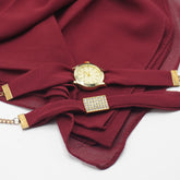 Nisaa by NOURAH - Maroon