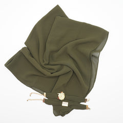 Nisaa by Nourah - Army Green