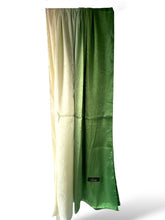 Nourah's Tie and Dye - Forest Green to Cream