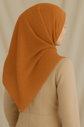 KHADI Red Damask Scarf