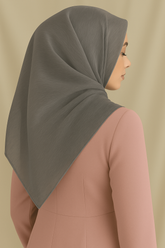 Organza Silk - Dusty Mauve - RIMAL BY NOURAH