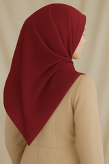 KHADI Maroon scarf