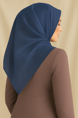 Organza Silk - Navy Blue - RIMAL BY NOURAH