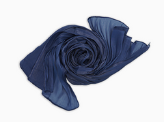 Organza Silk - Navy Blue - RIMAL BY NOURAH