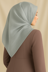 Organza Silk - Silver - RIMAL BY NOURAH