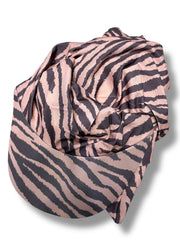 ZEBRA PRINT - Orchid & Vampire Grey - MADE IN TURKEY