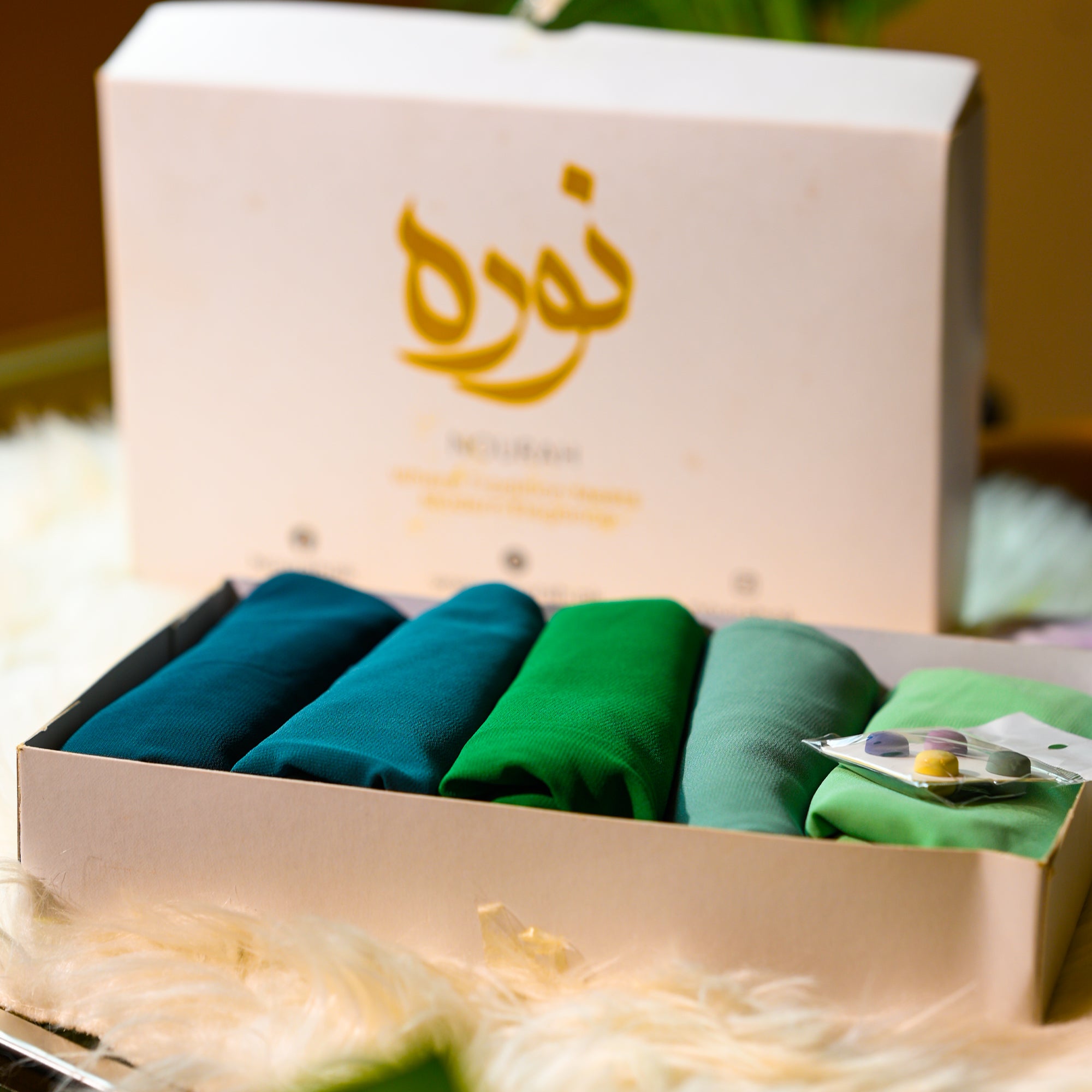 Emerald Ombré Hijab Essential Kit