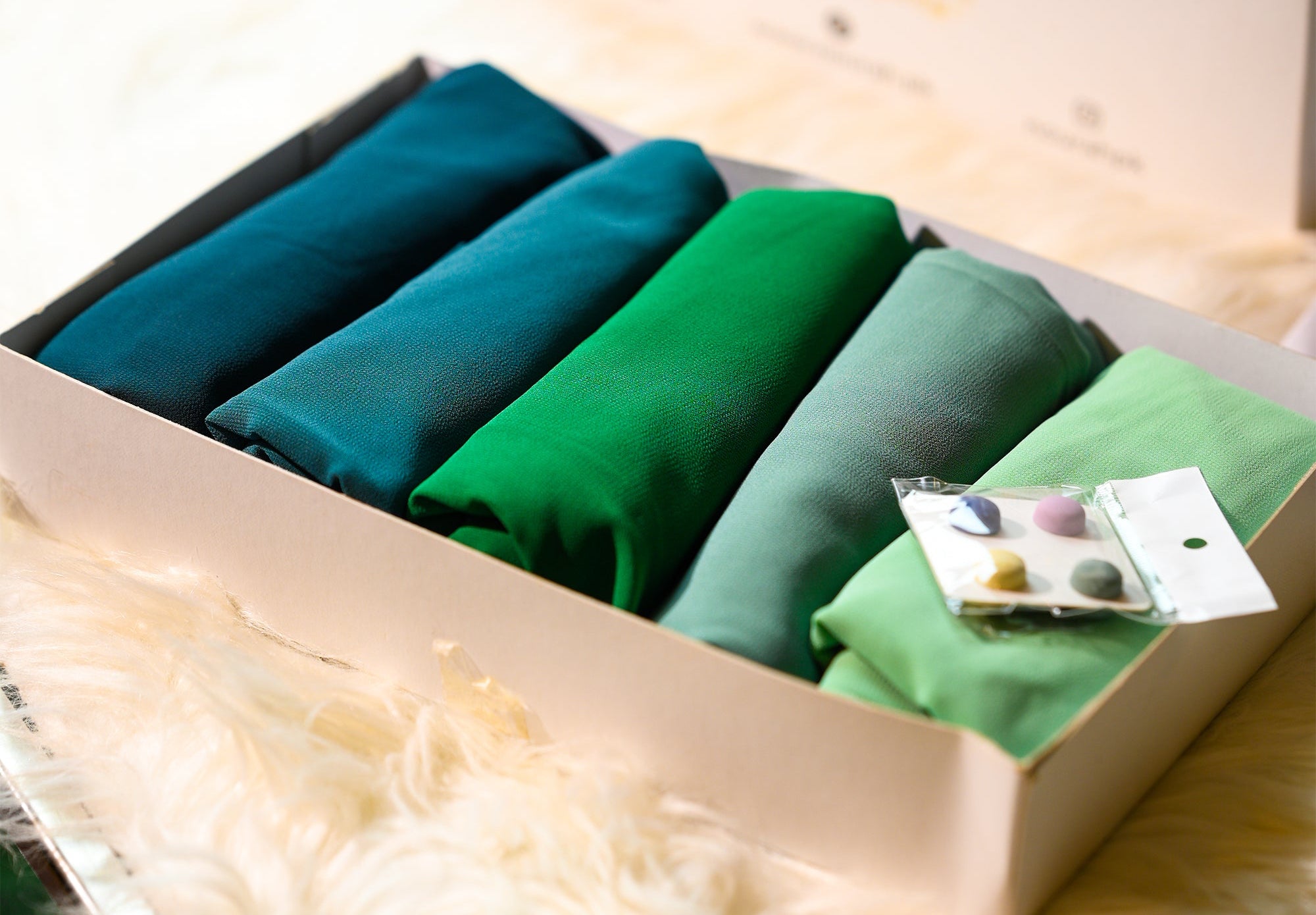 Emerald Ombré Hijab Essential Kit