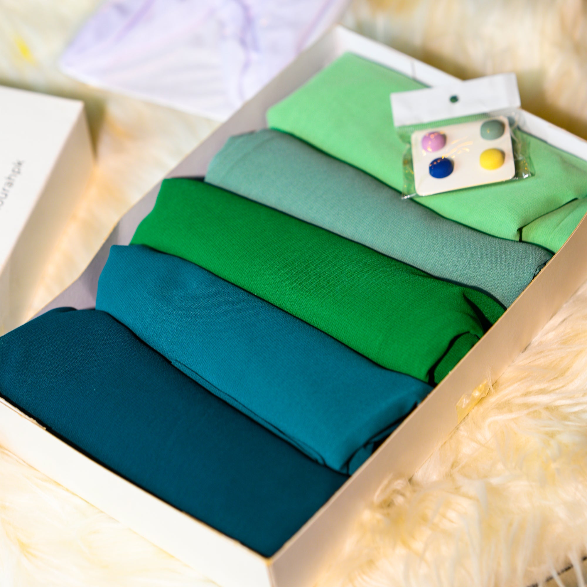 Emerald Ombré Hijab Essential Kit