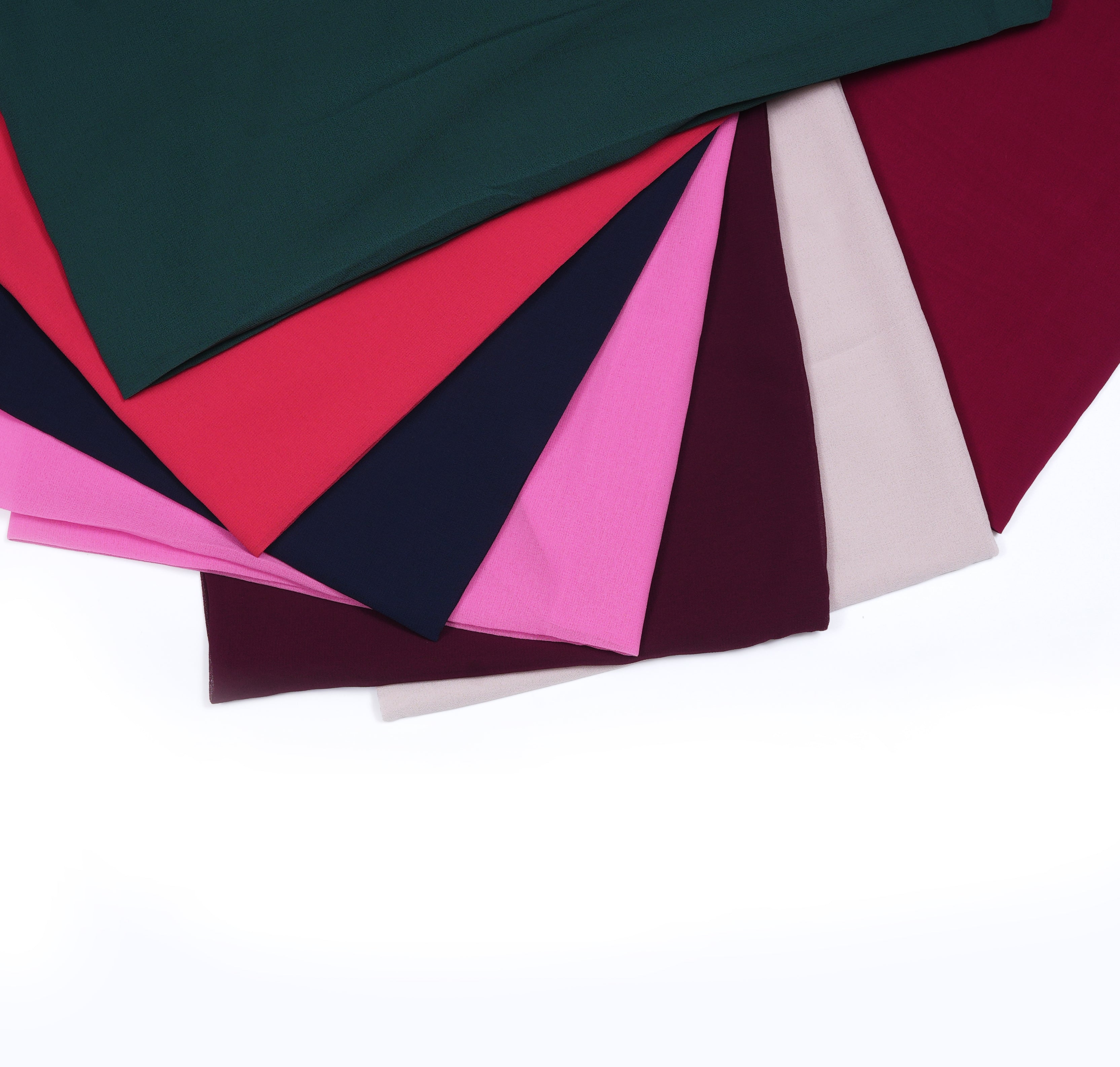 GEORGETTE SCARF - MAGENTA PINK