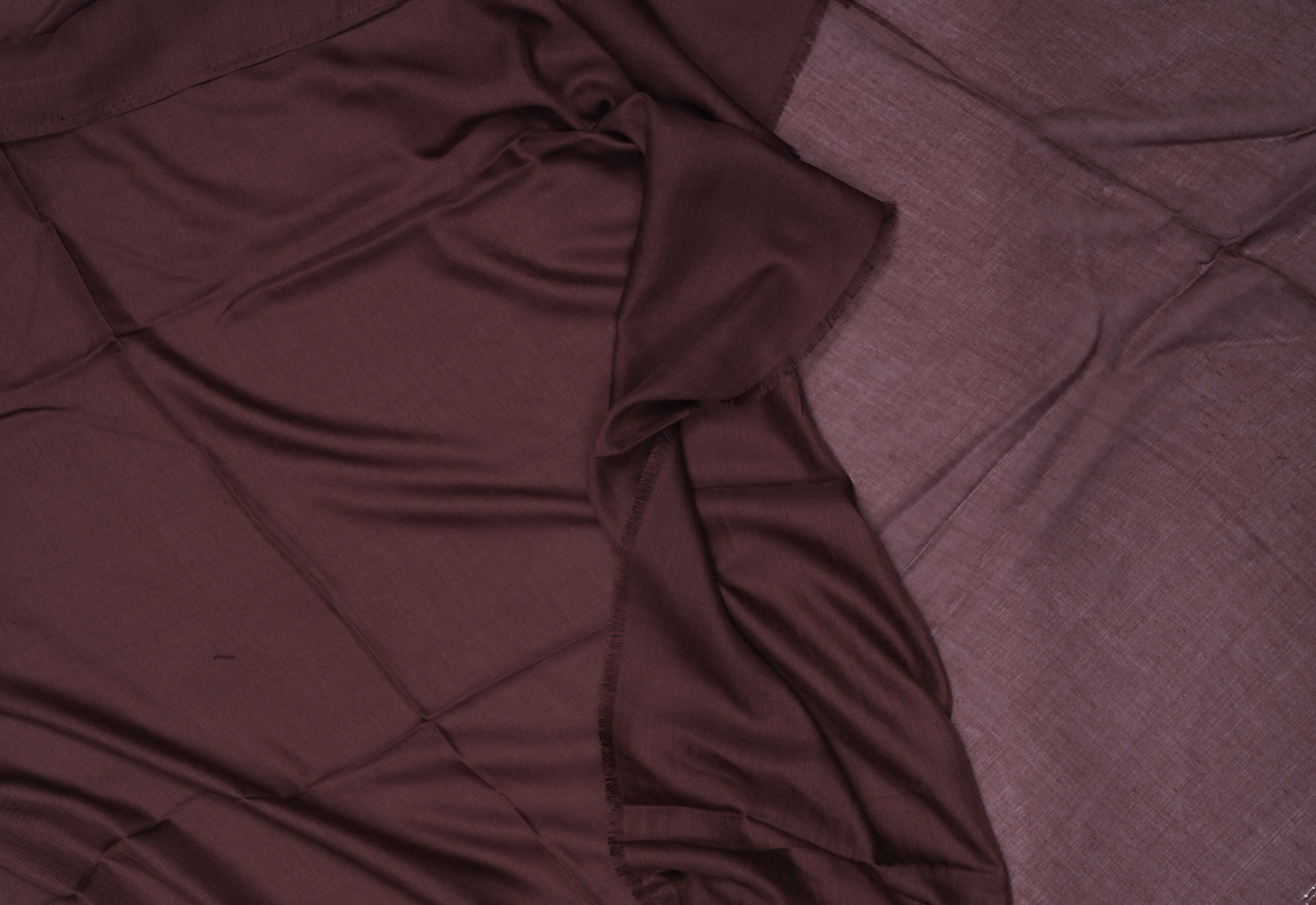 Original Plain Lawn Deep Chocolate Brown - Made in Türkiye