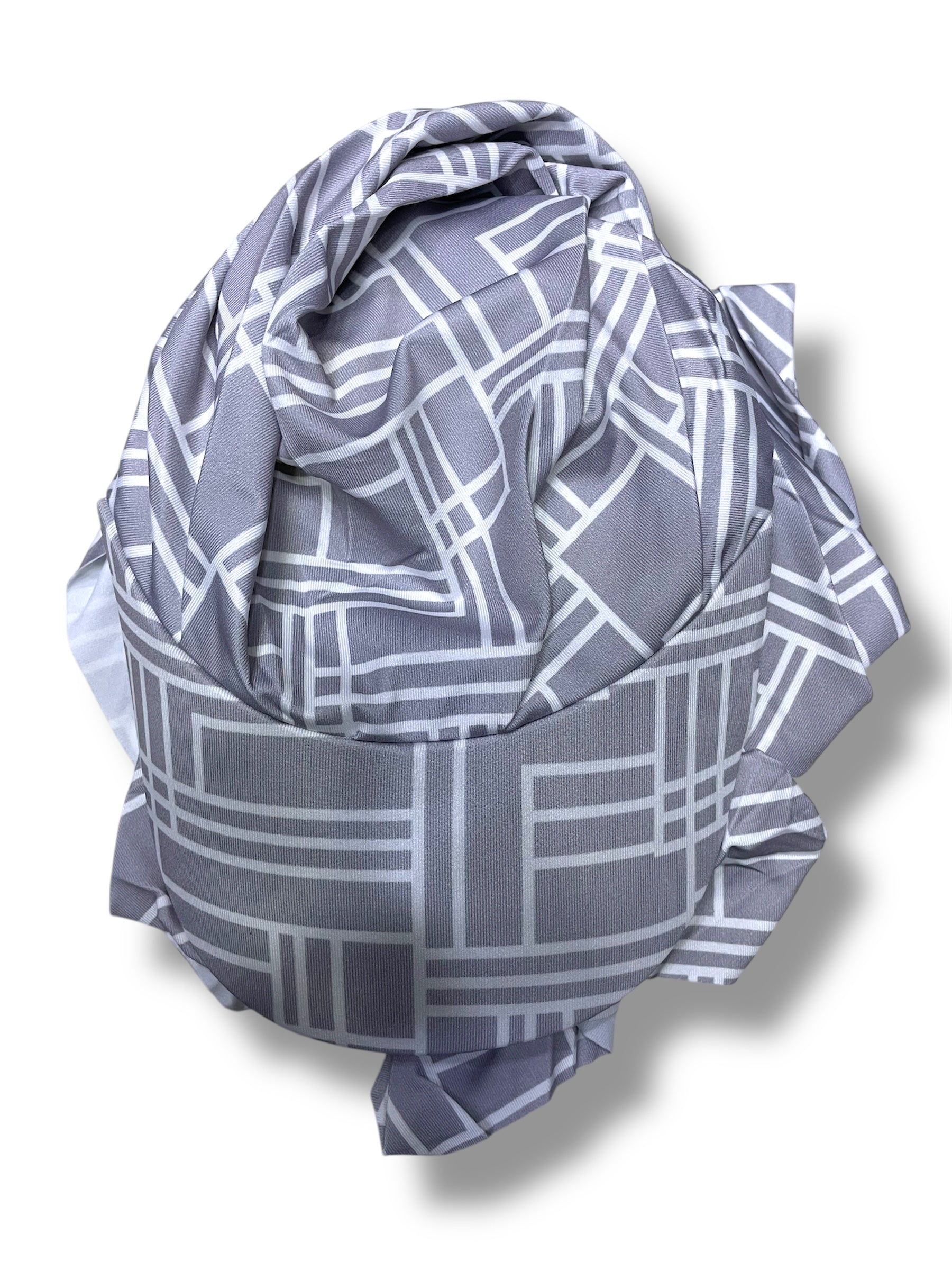 GEOMETRIC PRINT HAT - Concord & White - MADE IN TURKEY