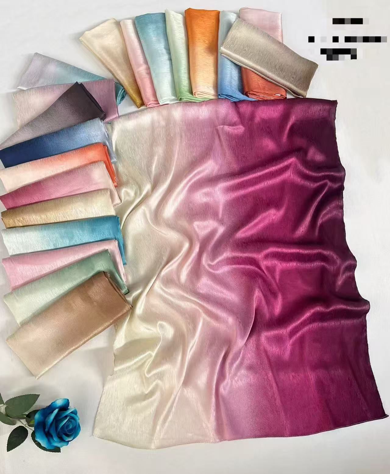 Nourah's Tie and Dye - Warm Brown to Cream