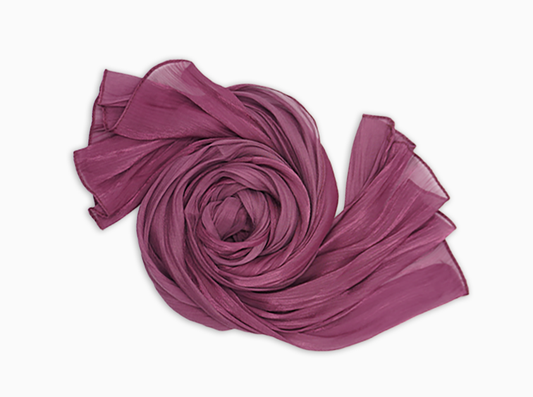 Organza Silk - Rose - RIMAL BY NOURAH