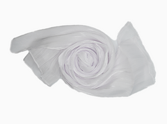 Organza Silk  - White - RIMAL BY NOURAH